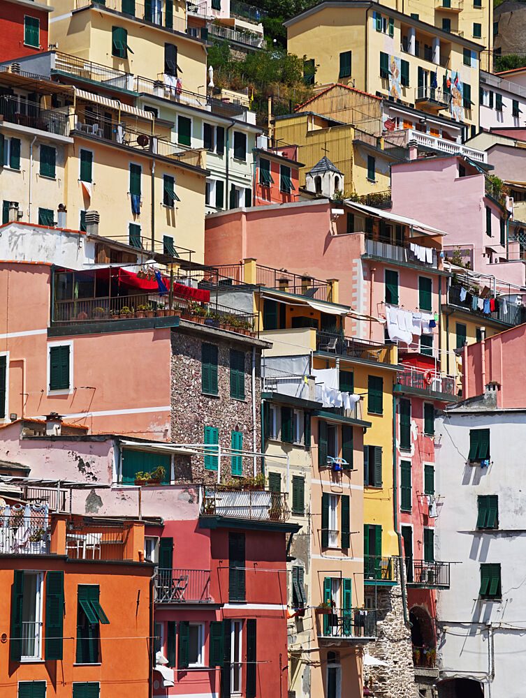 Colorful Italian Village art print by Shot by Clint for $57.95 CAD