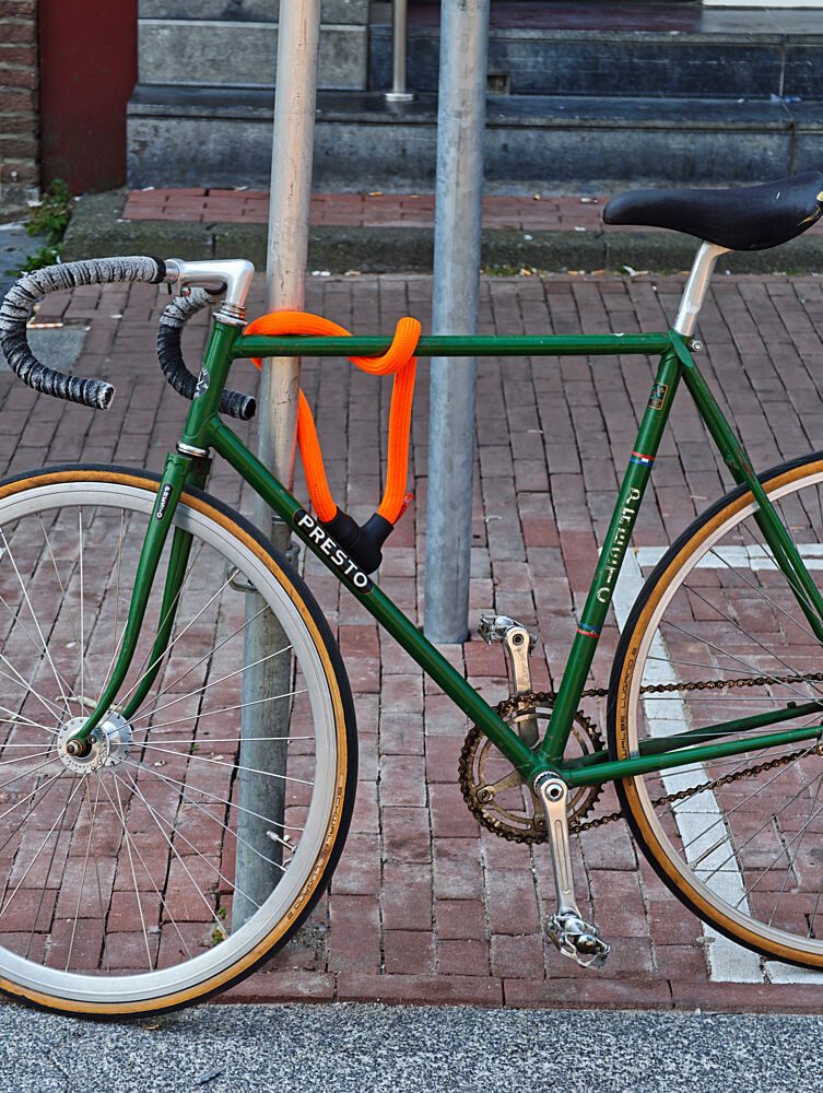 Classic Green Bike art print by Shot by Clint for $57.95 CAD