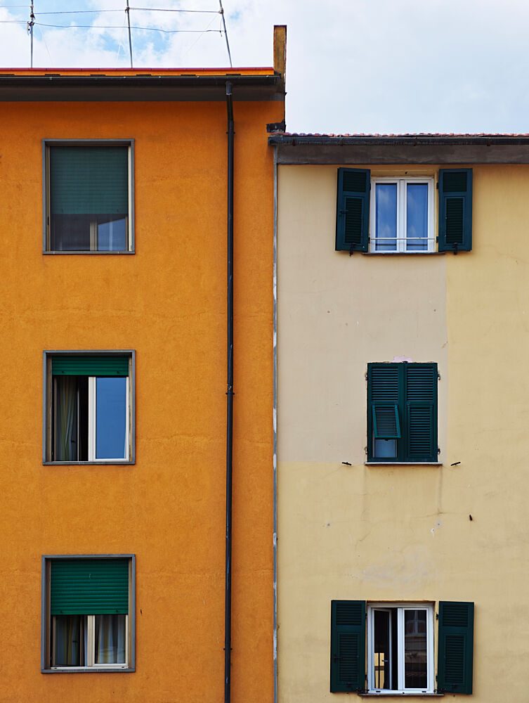 Colorful Building Facades art print by Shot by Clint for $57.95 CAD