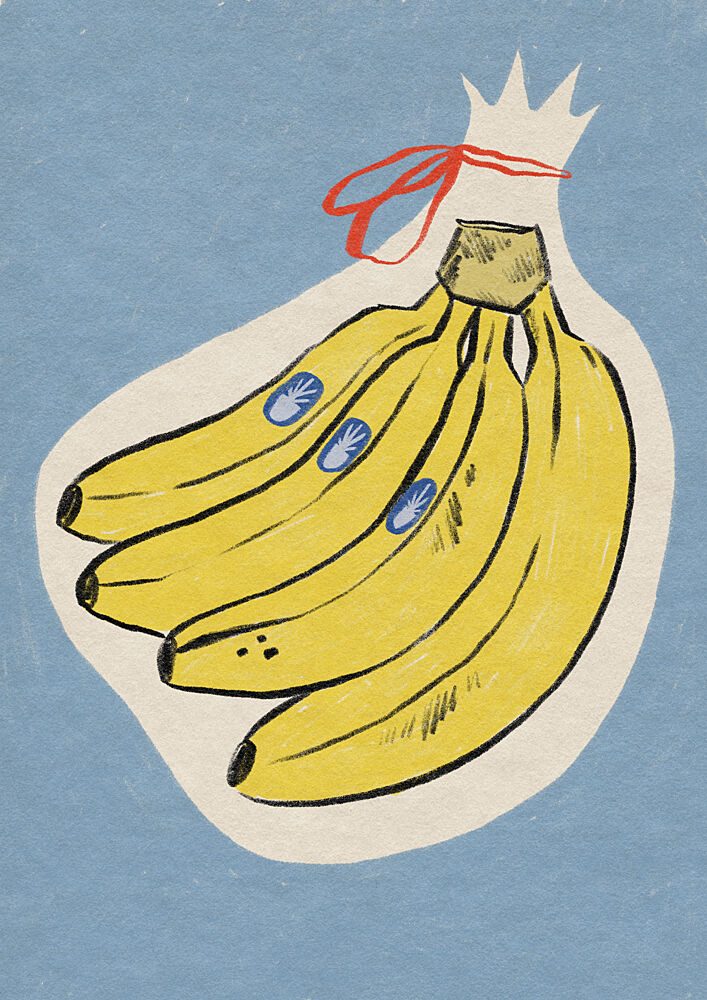 A Bunch of Bananas art print by Sophia Holgate for $57.95 CAD