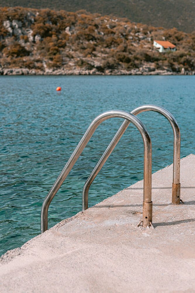 Summer Sea Ladder art print by HelloHappylife for $57.95 CAD