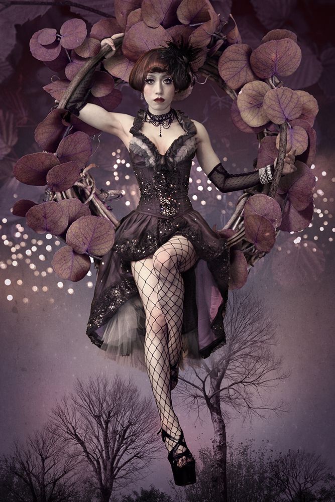 Night Aerial Girl art print by Kiyo Murakami for $57.95 CAD
