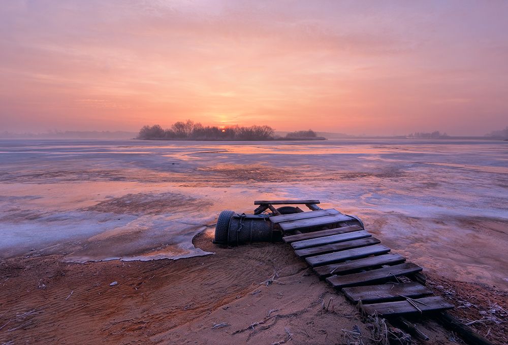 Cold Morning art print by Przemyslaw Kruk for $57.95 CAD
