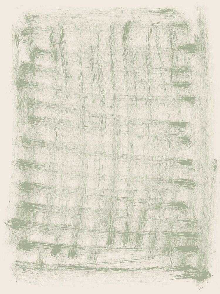 Muted Green Brushstroke Grid art print by Dina Dankers for $57.95 CAD