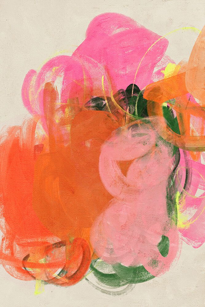 Vibrant Abstract Shapes art print by Treechild for $57.95 CAD