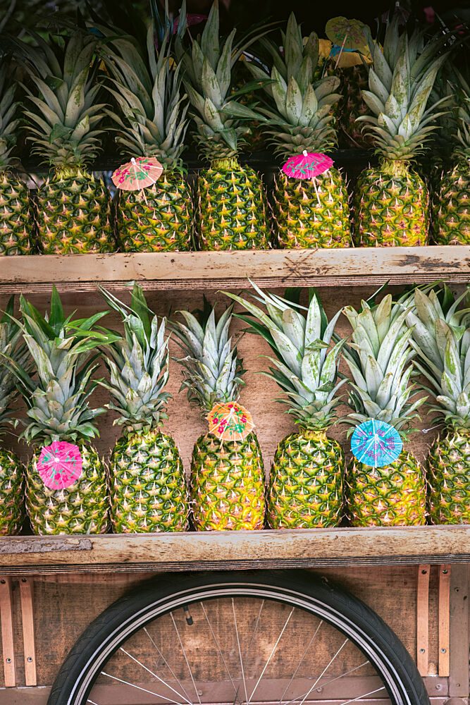 Tropical Pineapple Display art print by HelloHappylife for $57.95 CAD