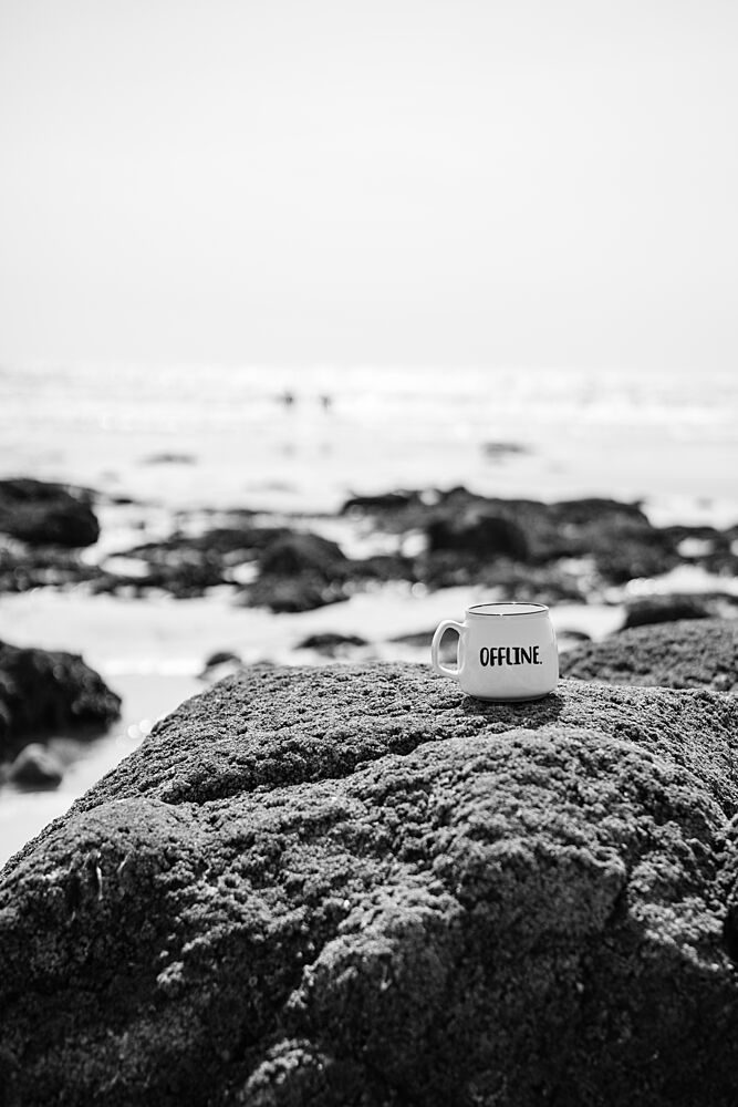 Offline Beach Escape art print by HelloHappylife for $57.95 CAD