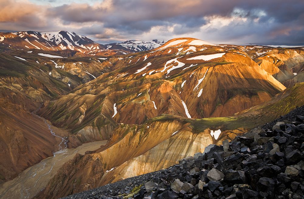 Landmannalaugar Sunset art print by Karsten Wrobel for $57.95 CAD