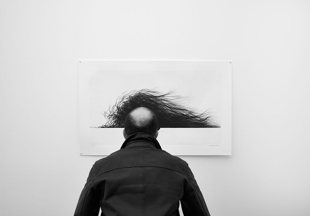 Wig art print by Jorge Pena for $57.95 CAD