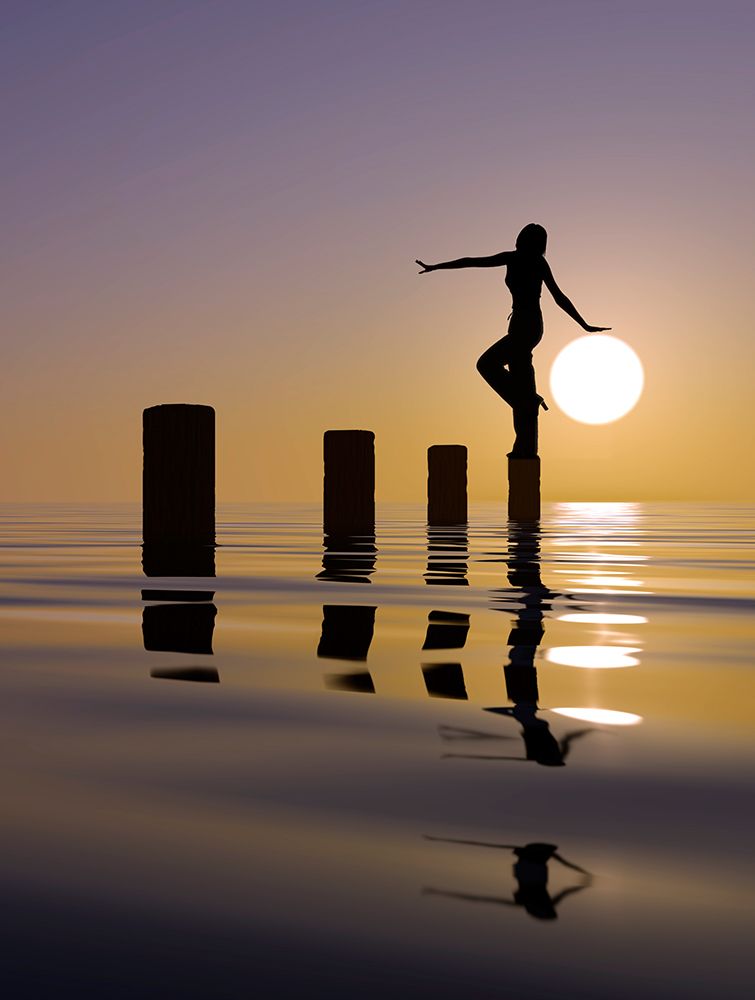 Touch My Sun art print by Mustafa Celikel for $57.95 CAD
