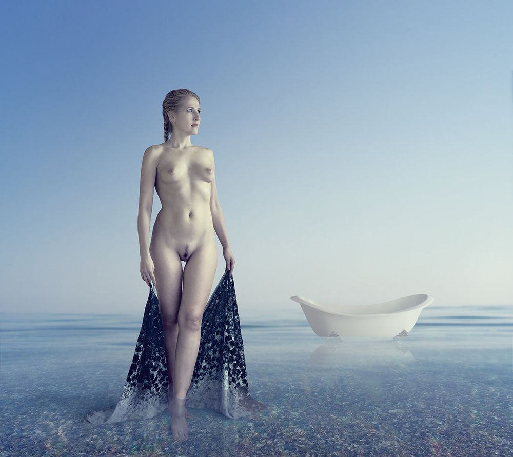 sea bath art print by Dmitry Frizel for $57.95 CAD