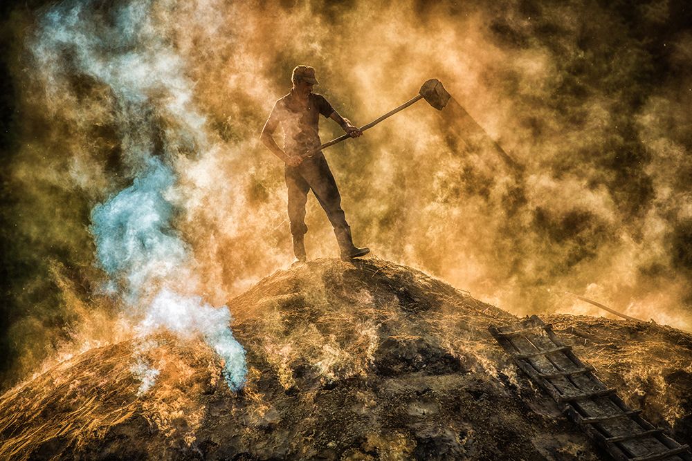 Charcoal Factory Iii art print by Adrian Popan for $57.95 CAD