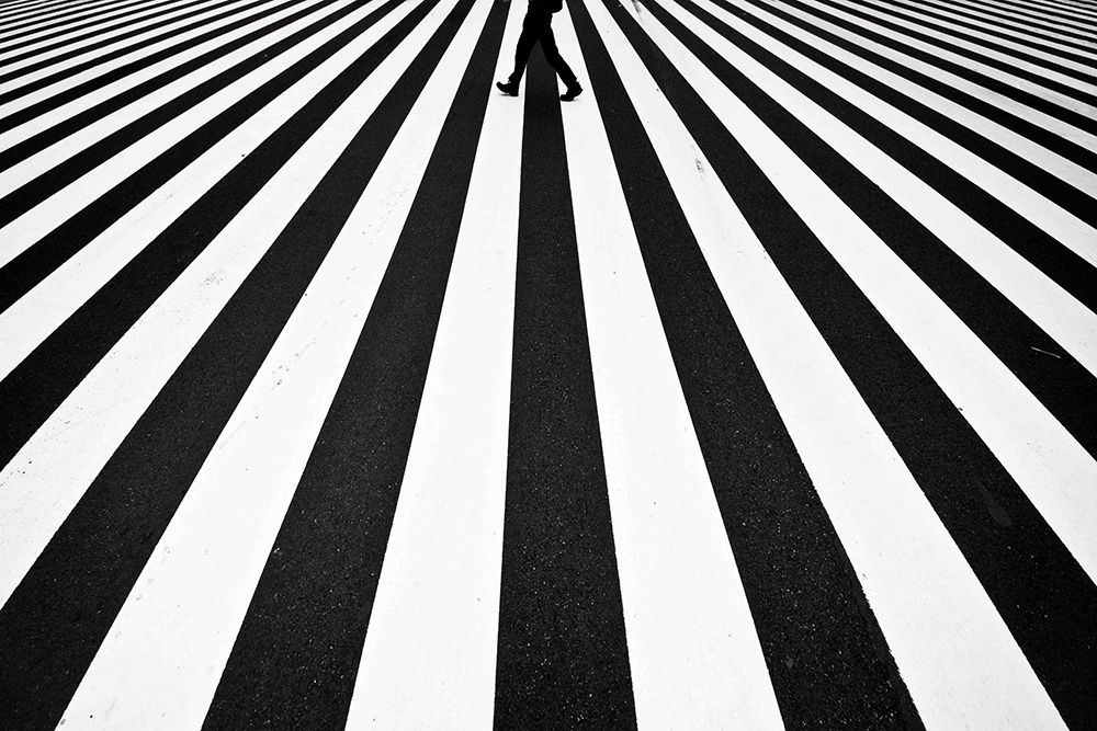 Stripe art print by Kouji Tomihisa for $57.95 CAD