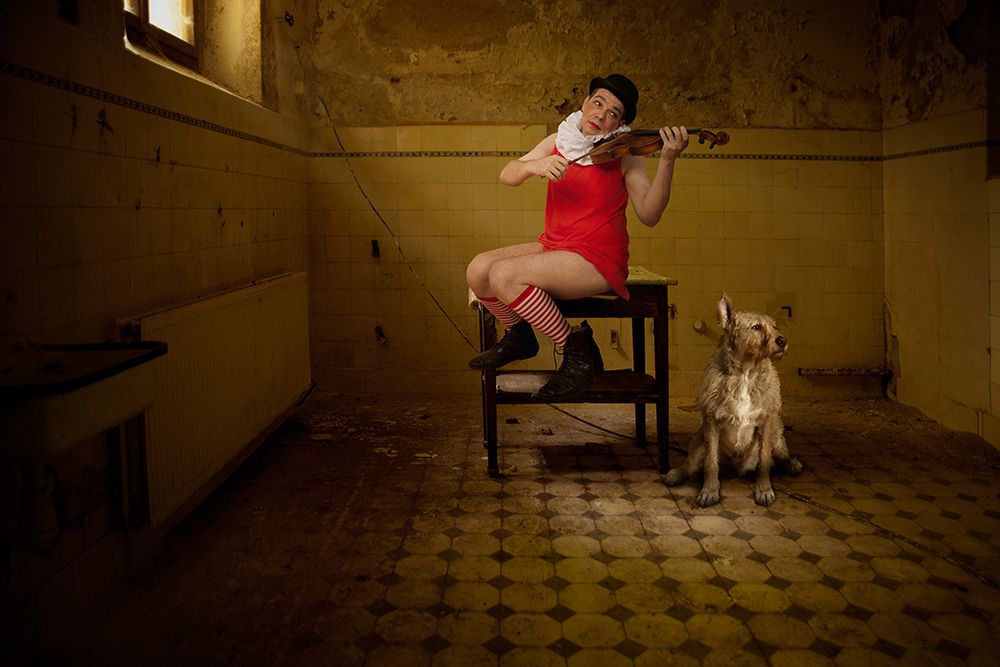The Violinist art print by Christine von Diepenbroek for $57.95 CAD