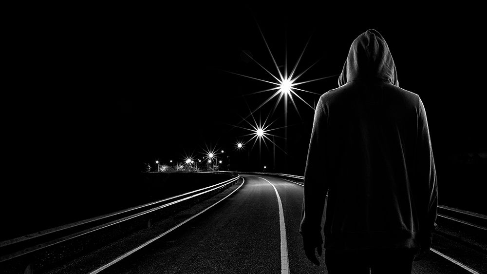 Night Road art print by Patrick Foto for $57.95 CAD