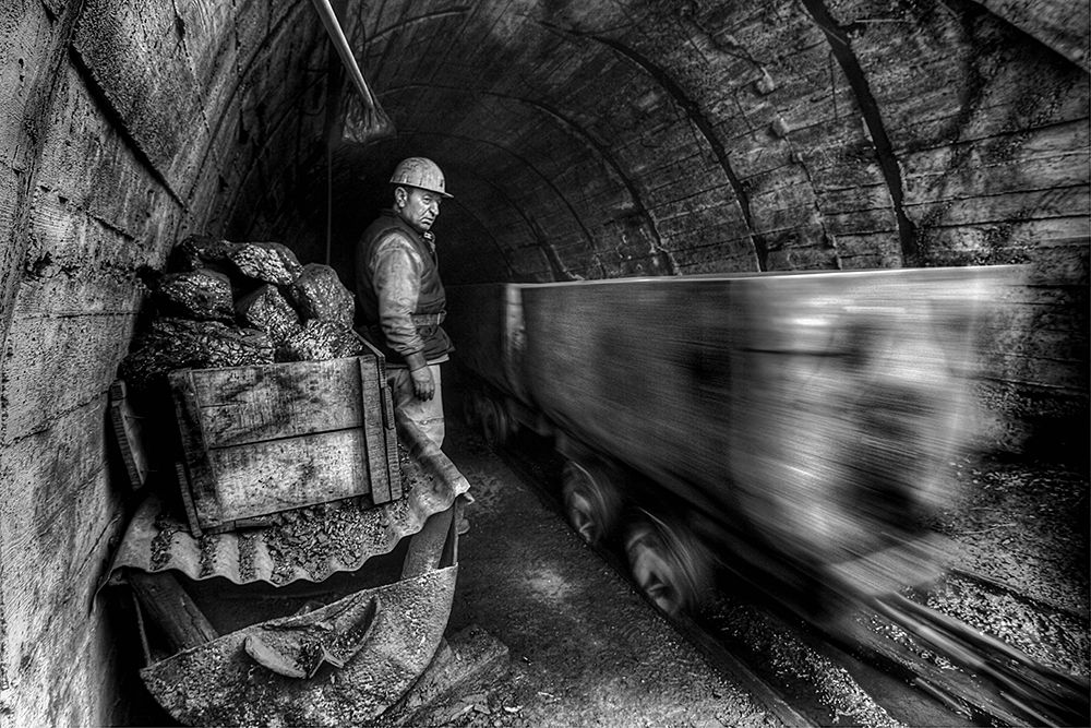 Coal Mine art print by Emine Basa for $57.95 CAD