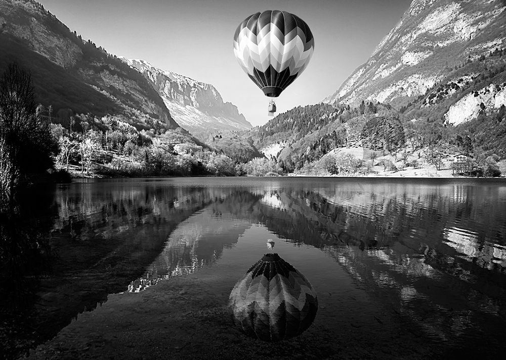 La Mongolfiera art print by Andrea Auf Dem for $57.95 CAD