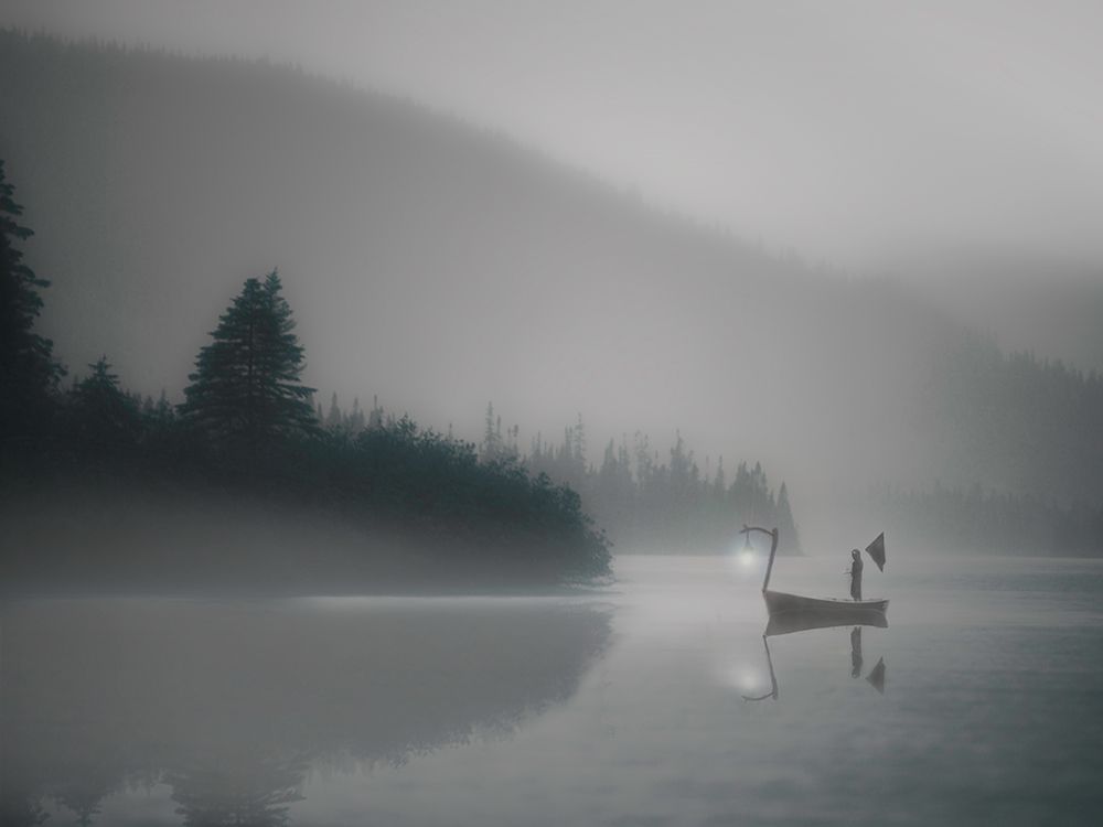 The Pilgrim Mists art print by David Senechal Photographie for $57.95 CAD