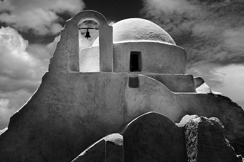 Mykonos Church art print by John P Stein for $57.95 CAD