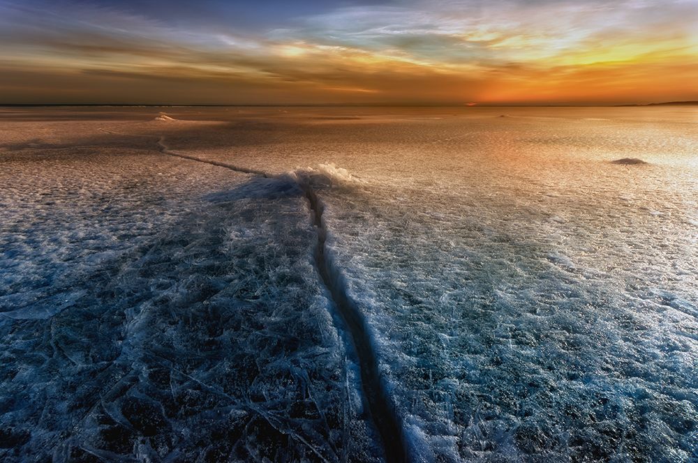 Crack In The World art print by Piotr Krol for $57.95 CAD