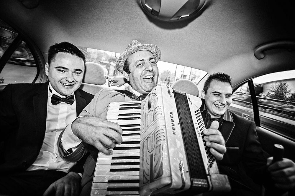 Play That Accordion, Boss! art print by Marius Tudor for $57.95 CAD
