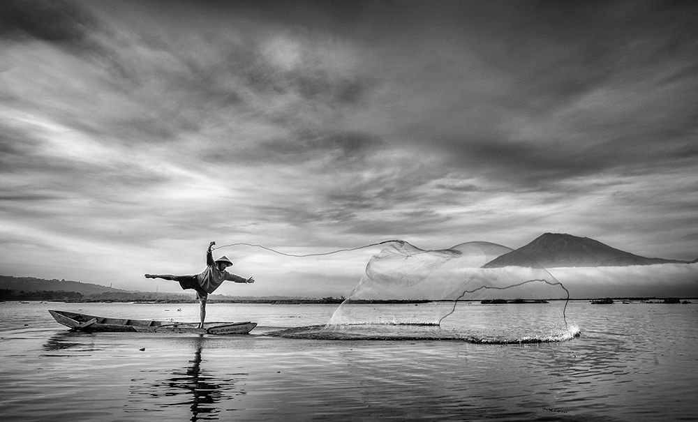 Man Behind The Nets art print by Arief Siswandhono for $57.95 CAD