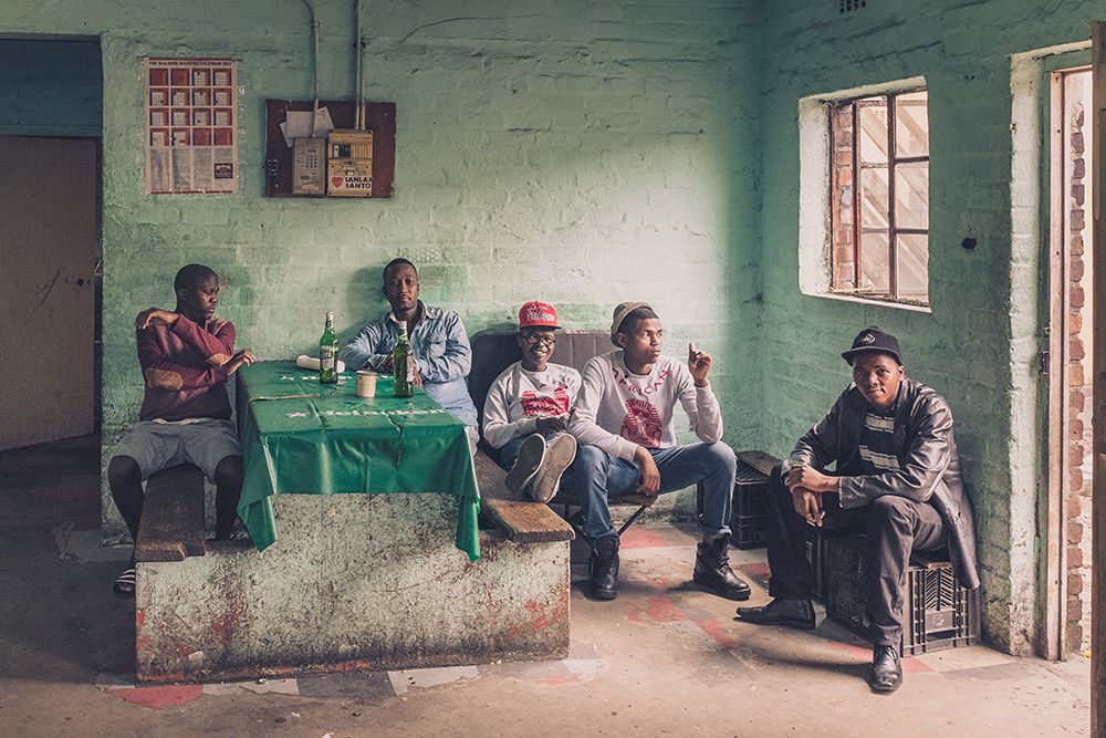 Local Hangout. art print by Carlos Grury Santos for $57.95 CAD