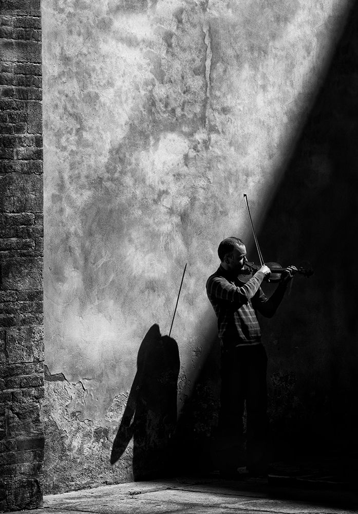 While The Shadow Comes art print by Mario Mencacci for $57.95 CAD