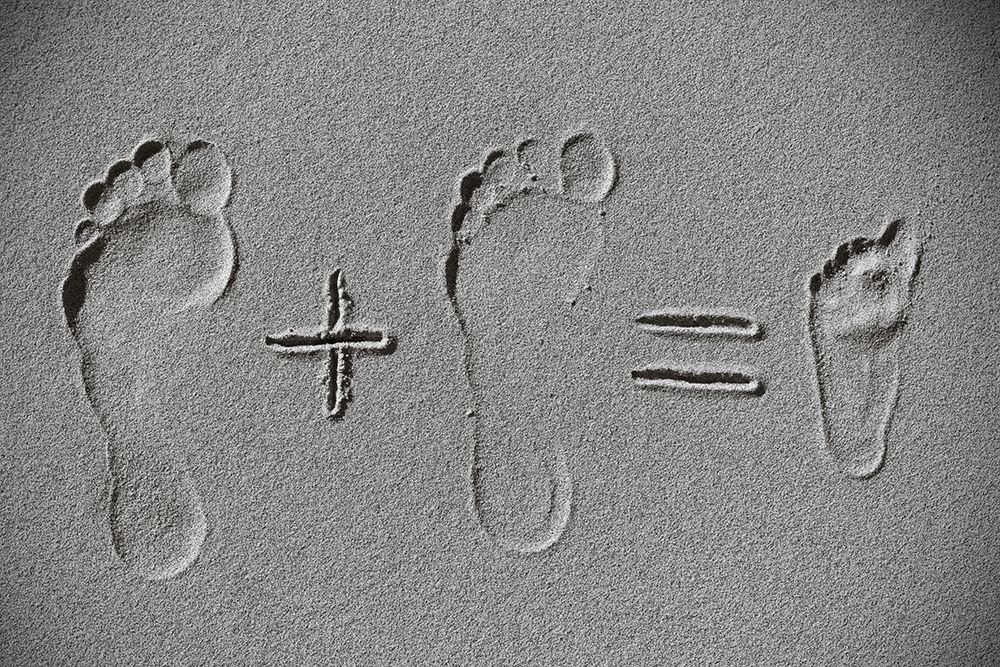Sand Arithmetic art print by Philnormanphoto for $57.95 CAD