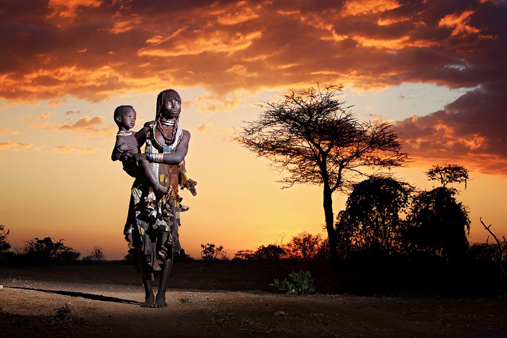 Mother And Child art print by Vedran Vidak for $57.95 CAD