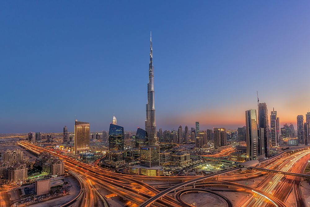 The Amazing Burj Khalifah art print by Mohammad Rustam for $57.95 CAD