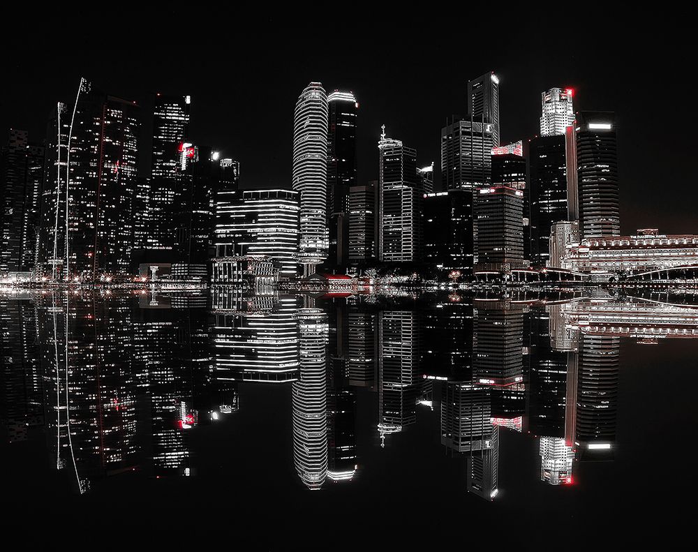 Night In The City art print by Hardibudi for $57.95 CAD
