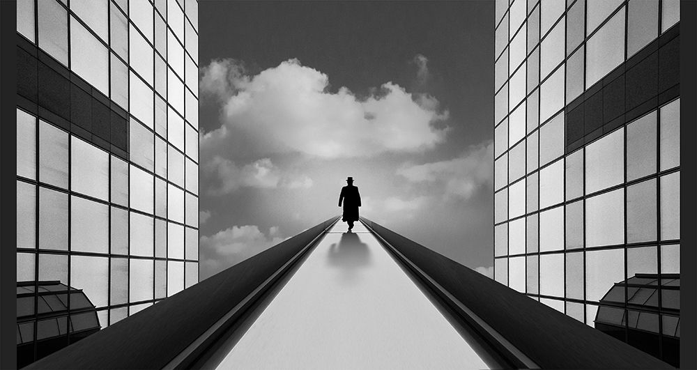 Walking To The Light art print by Jef Van Den for $57.95 CAD