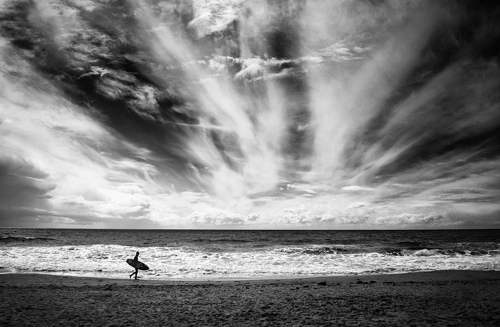 The Loneliness Of A Surfer art print by Lorenzo Grifantini for $57.95 CAD