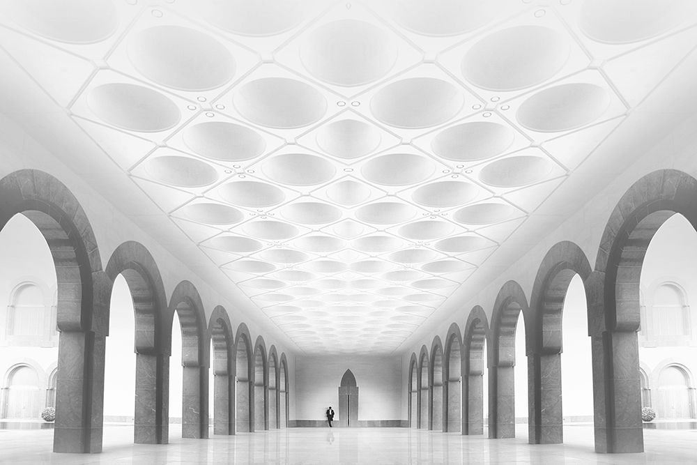 The Museum art print by Hussain Buhligaha for $57.95 CAD