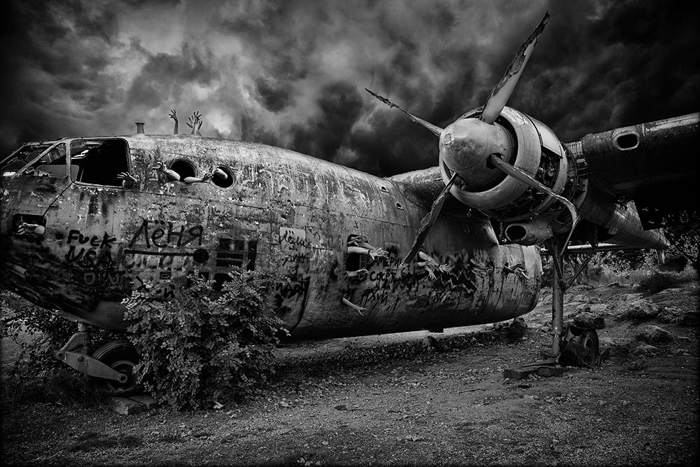 The Flight Of The Damned art print by Tomer Eliash for $57.95 CAD