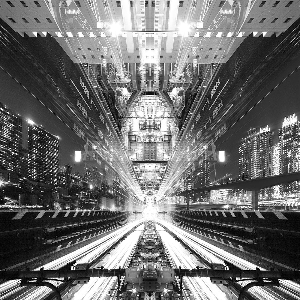 Electro Warp art print by Koji Tajima for $57.95 CAD