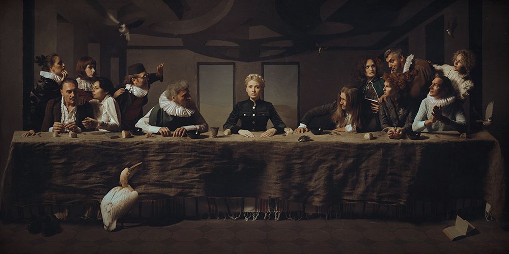 L?Ultima Cena art print by Igor Voloshin for $57.95 CAD