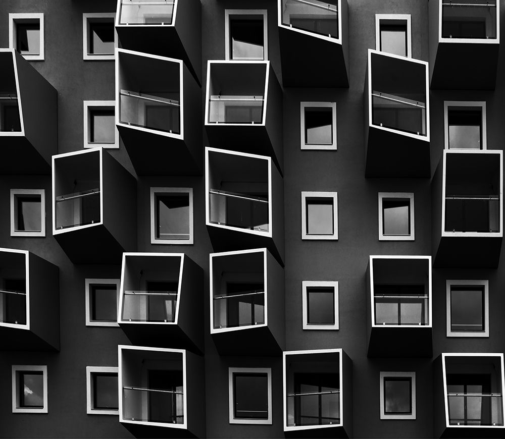 Living In Boxes art print by Kent Mathiesen for $57.95 CAD