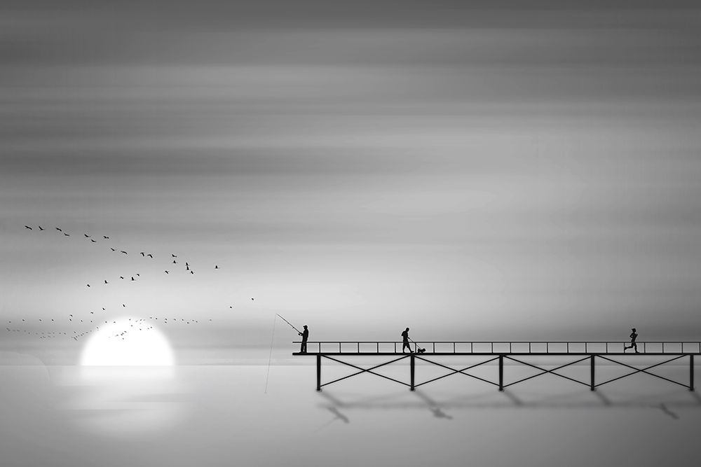 melody of twilight art print by Octa Hendrianto for $57.95 CAD