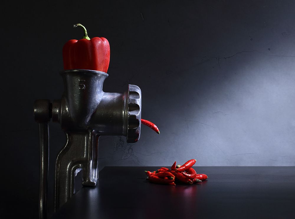 Red And Hot art print by Victoria Ivanova for $57.95 CAD