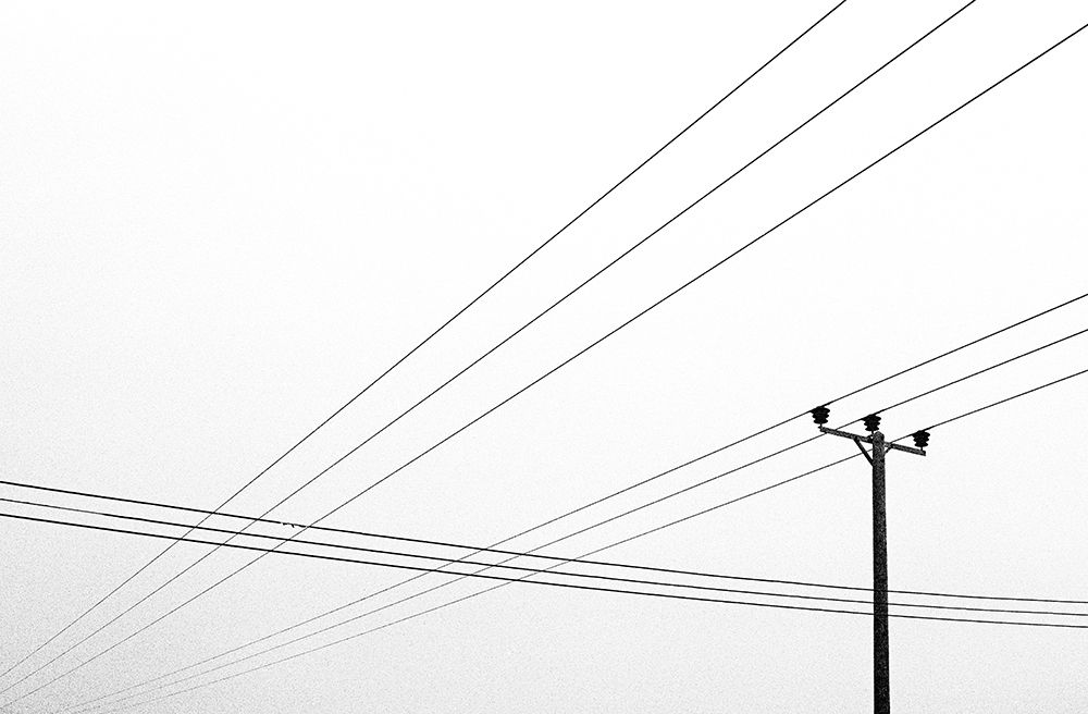 Power Lines, Wiltshire art print by Clive Collie for $57.95 CAD