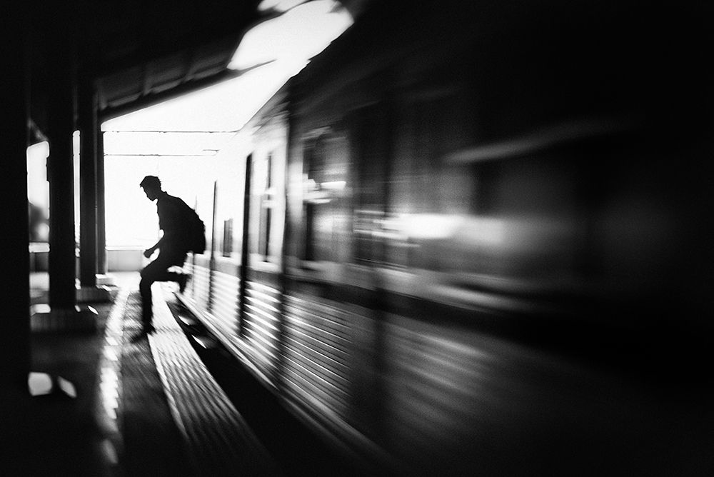 -The Station: Rush Arrival art print by Sebastian Kisworo for $57.95 CAD