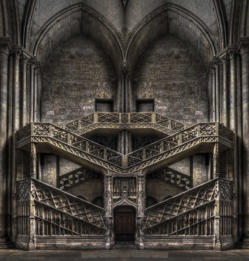 Tribute To Escher art print by Jacek Stefan for $57.95 CAD