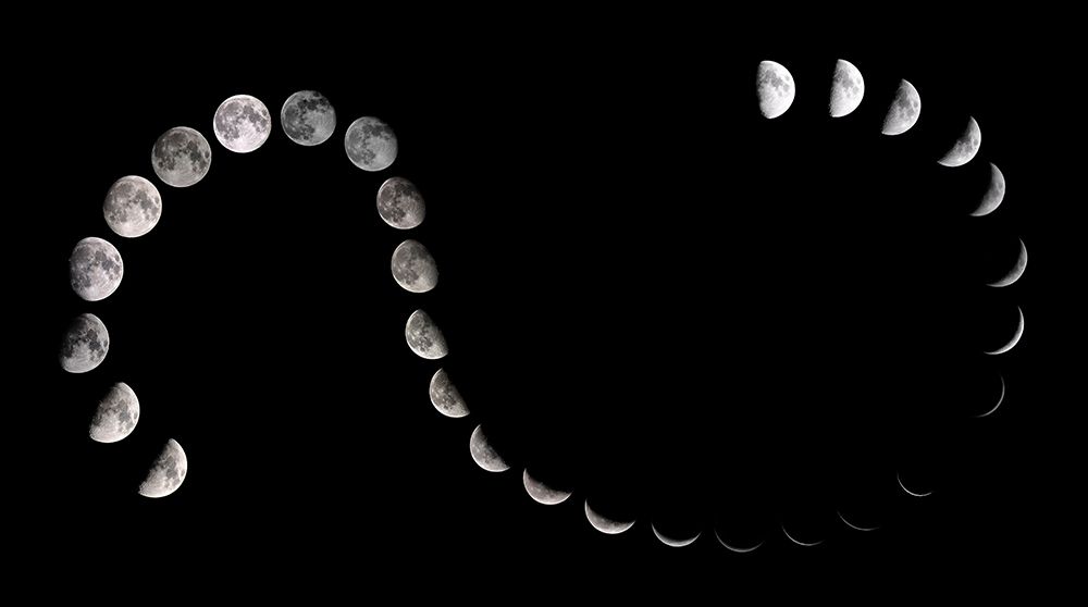 Moon Path art print by Nimit Nigam for $57.95 CAD