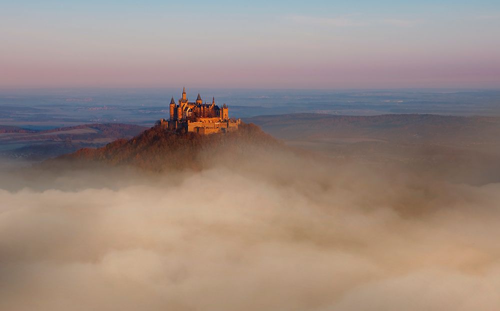Fairytale castle Hohenzollern art print by Nicolas Schumacher for $57.95 CAD