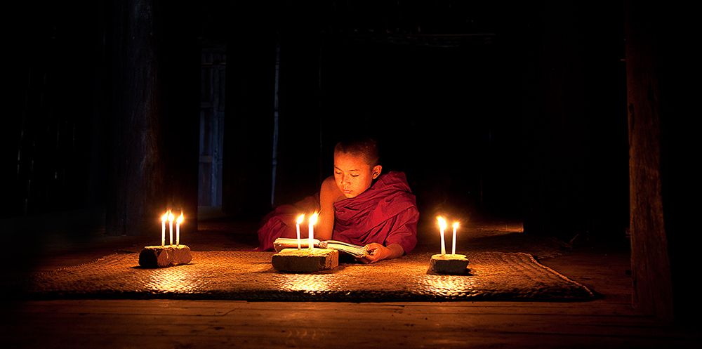 Night Reading art print by Marcus Lee for $57.95 CAD