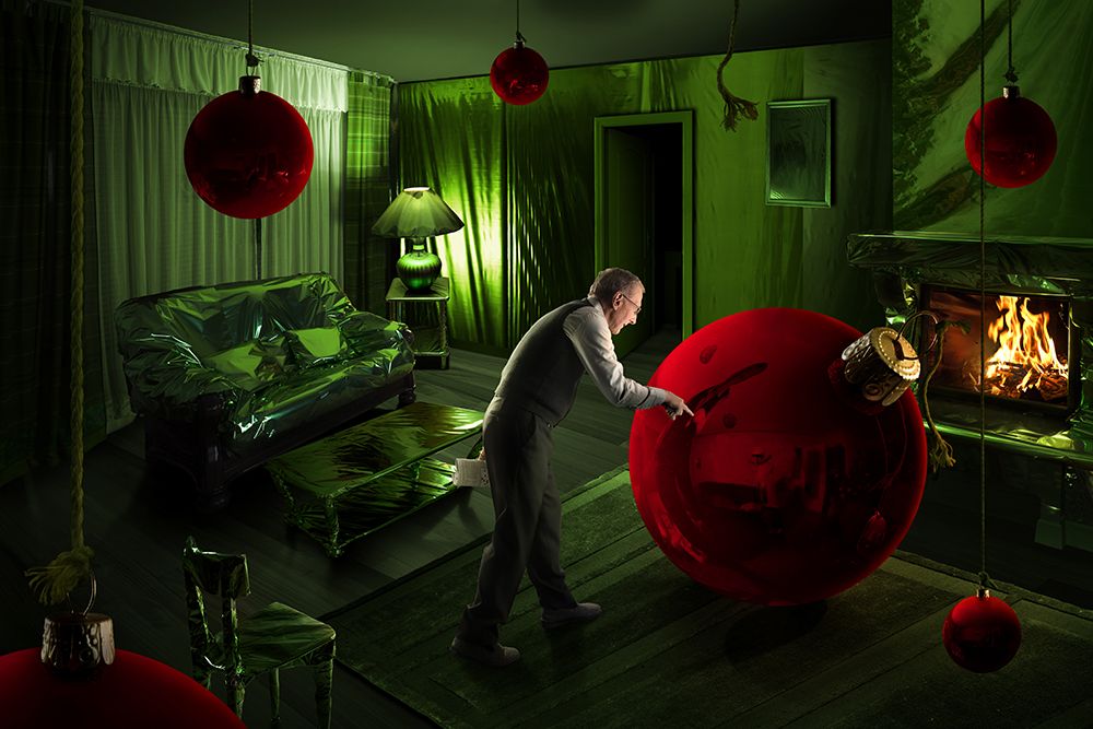 Christmas Madness art print by Christophe Kiciak for $57.95 CAD