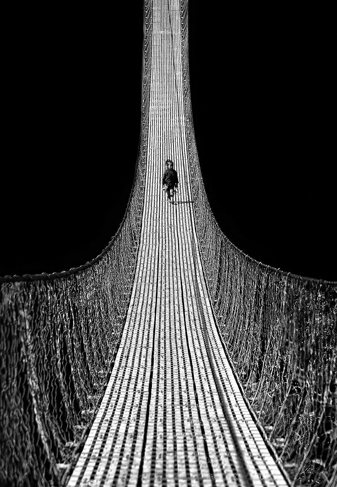 Bridge To The Future art print by Yvette Depaepe for $57.95 CAD