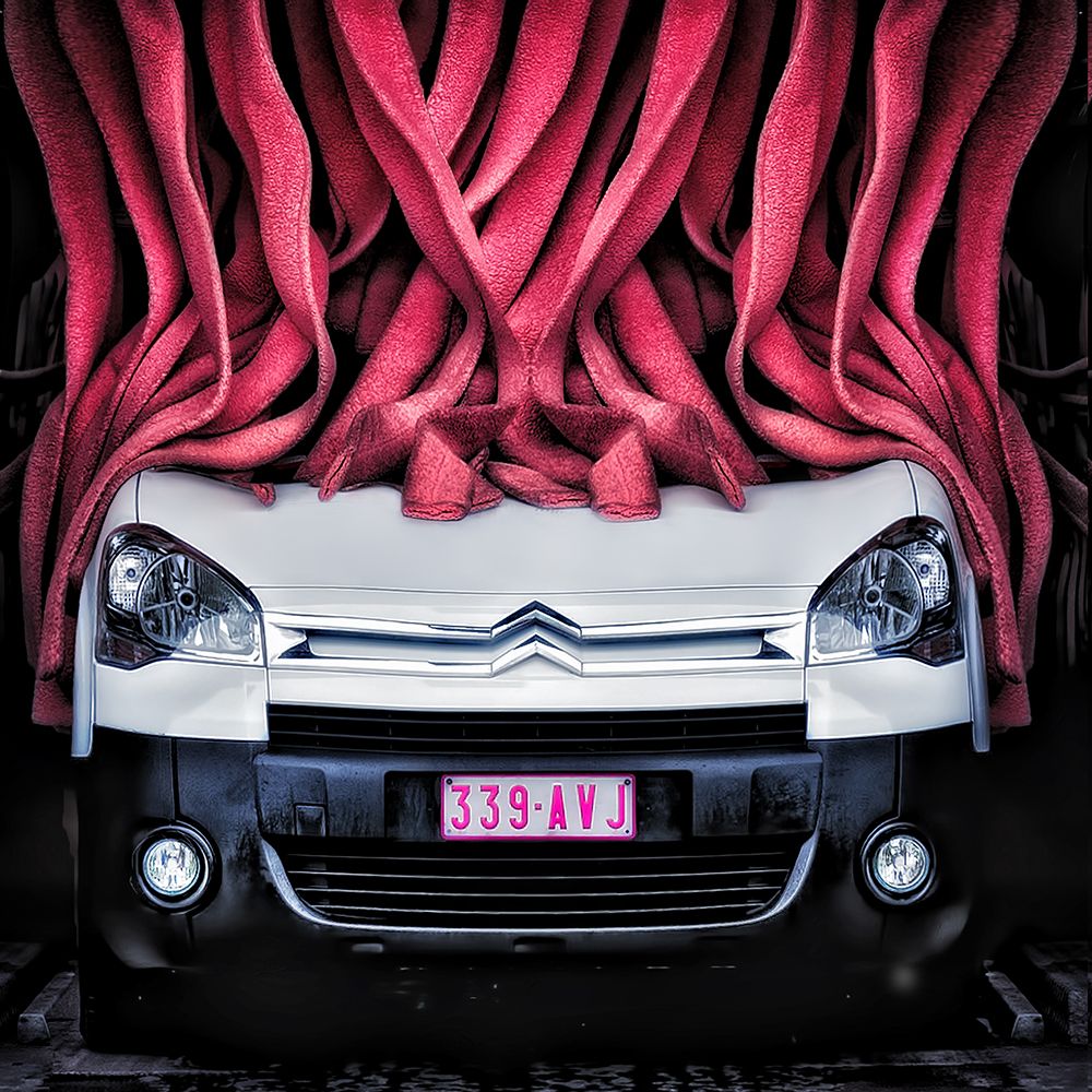 The Girls Car art print by Piet Flour for $57.95 CAD